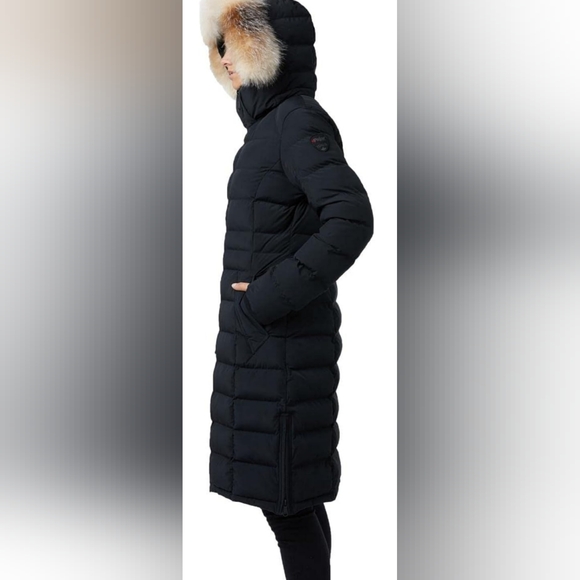 Pajar Canada Ventura long puffer with removable faux fur trim size Large - Picture 16 of 16